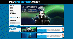 Desktop Screenshot of peventertainment.pt